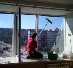 Мытье окон в однокомнатной квартире Обнинск
